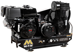 8-Gallon Base Mount Single Two Stage Air Compressor Generator