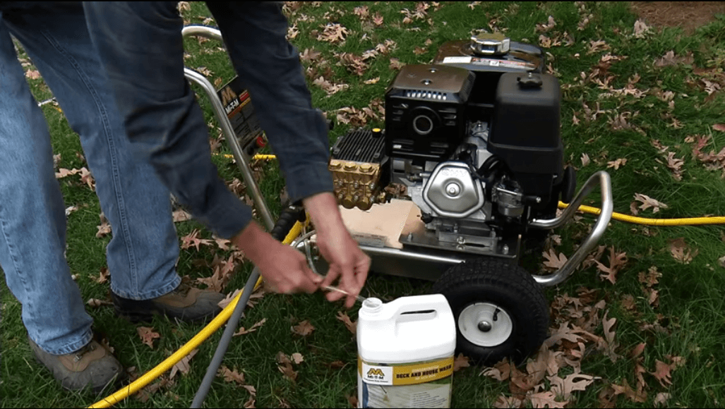 How to Use Pressure Washer Detergents