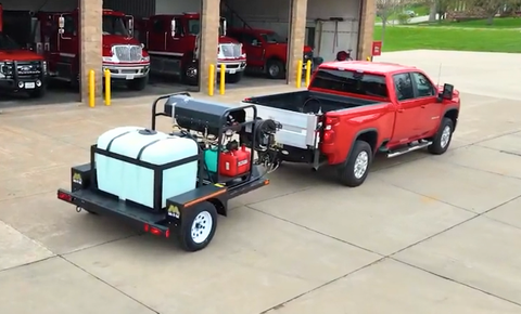 Single-Axle Pressure Washer Trailer Thumbnail